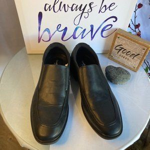 (73)#Men's dress‎ shoes #black color size 9